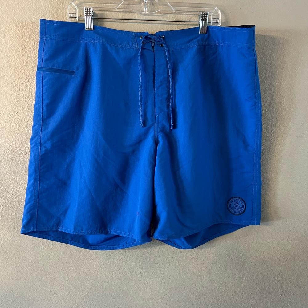 🌊 NWOT Patagonia Men’s Blue Board Shorts Swimwear
